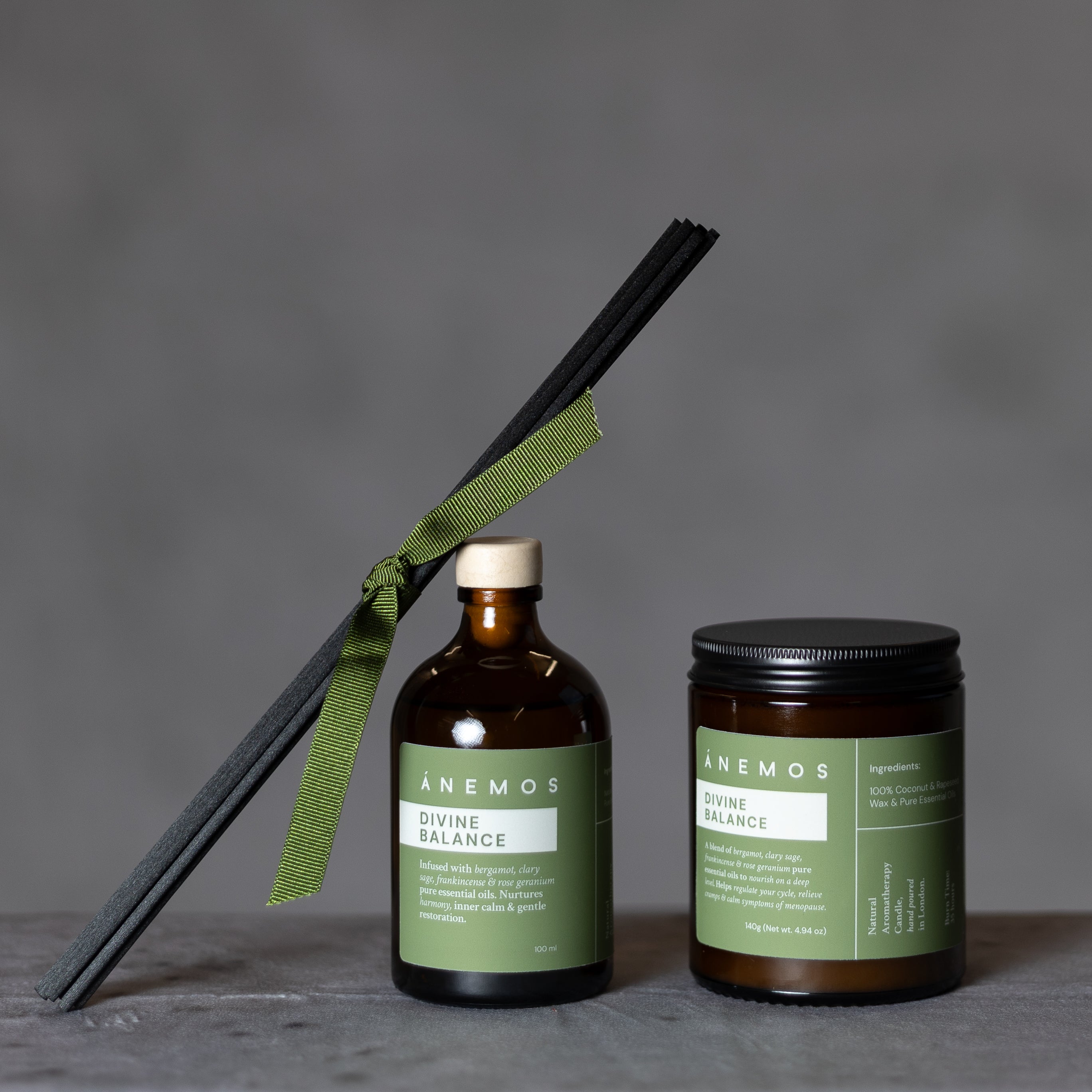 Divine Balance Candle and Diffuser Gift Set