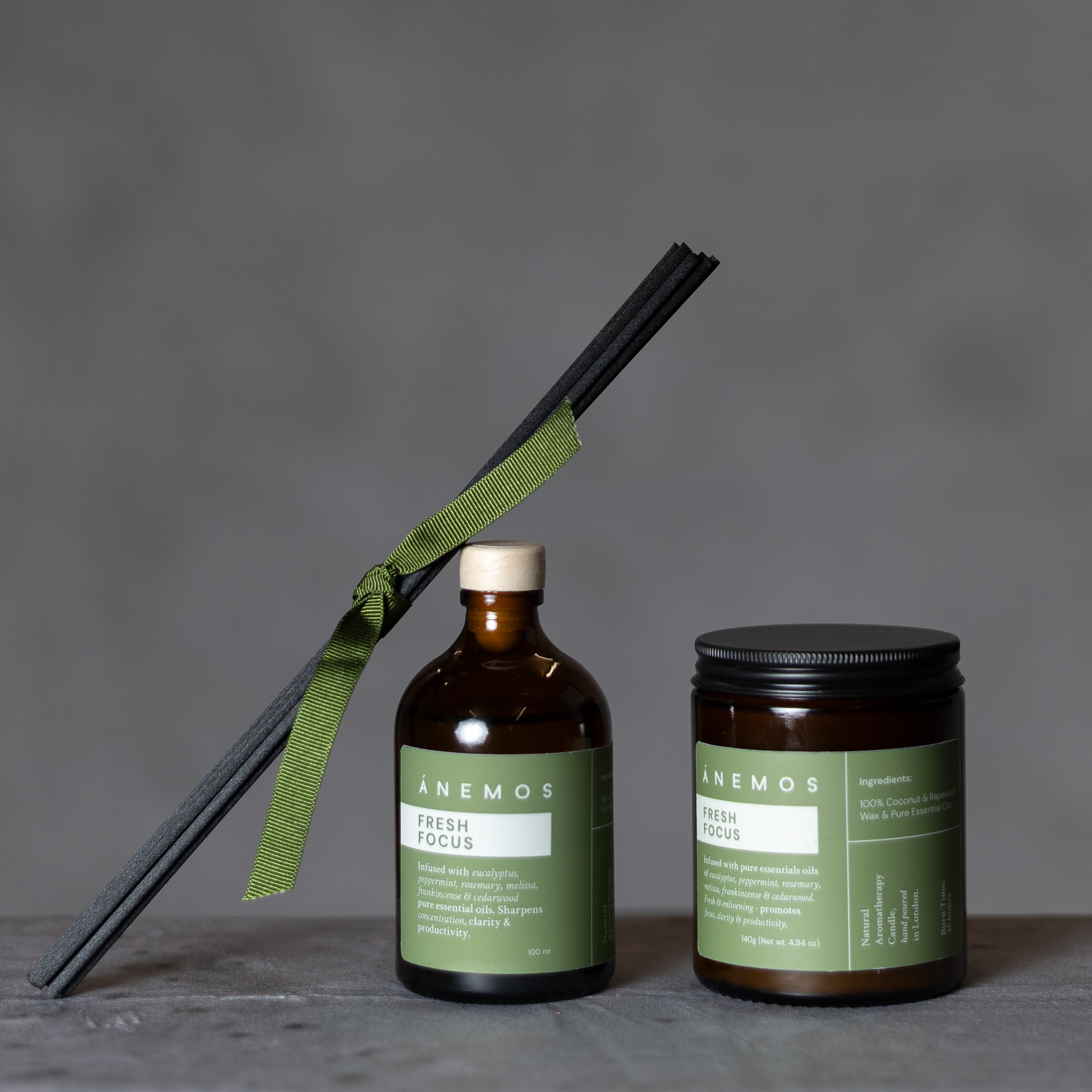 Fresh Focus Candle and Diffuser Gift Set