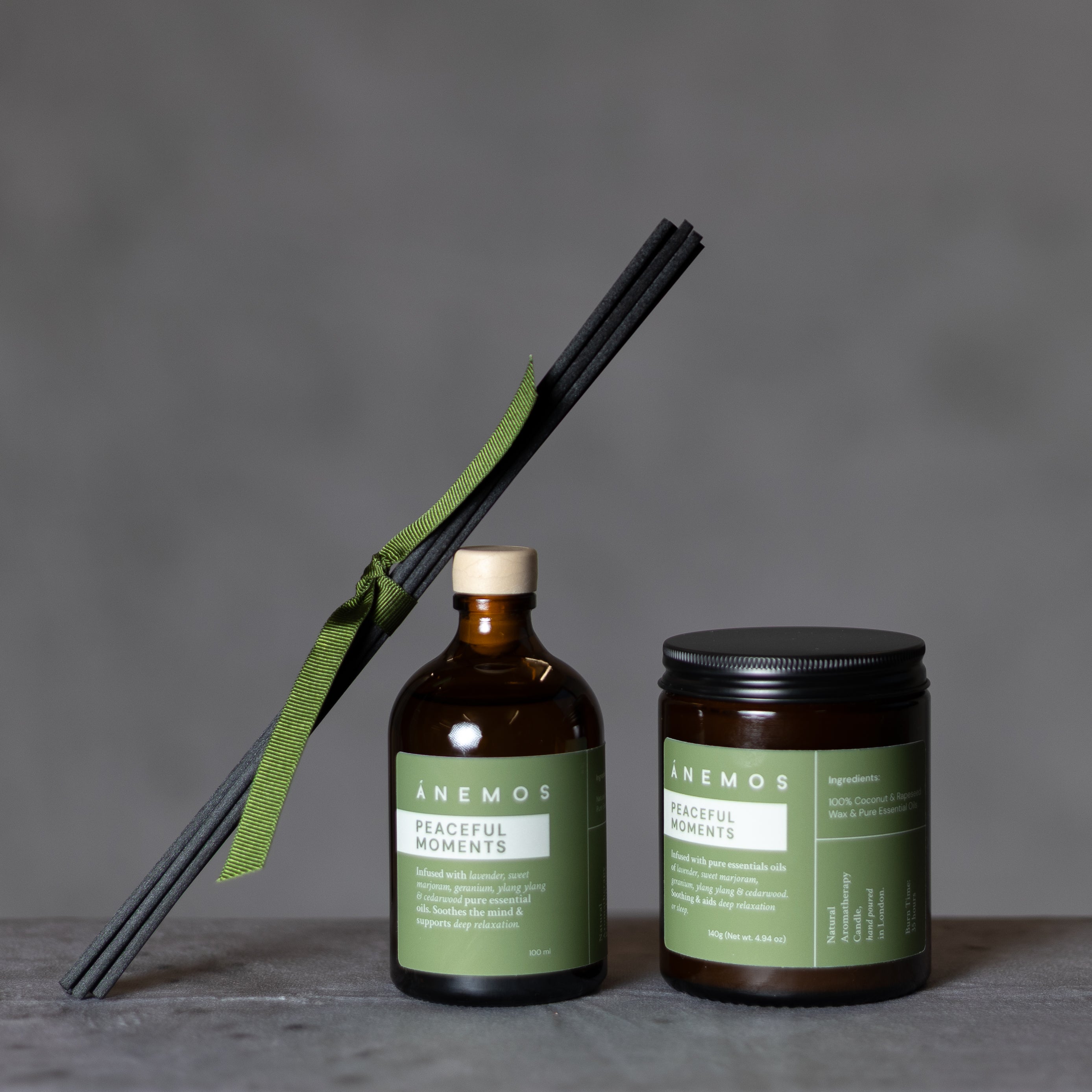 Peaceful Moments Candle and Diffuser Gift Set